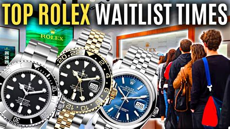 rolex watches waitlist.